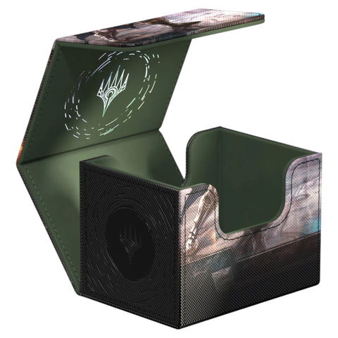 Ultimate Guard: Sidewinder 100+ Deck Box: MTG Reality Fracture - Red Mythic