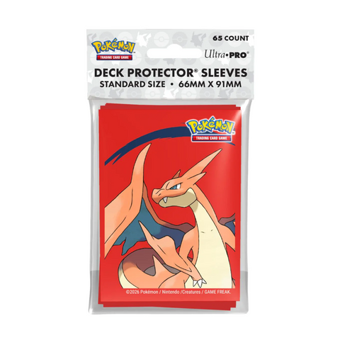 Ultra Pro Deck Protector Sleeves: Pokemon Mega Charizard Y (65 count) –  TheTcgCollect