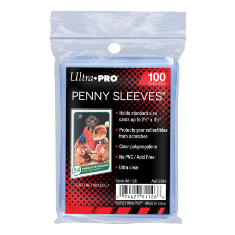 Ultra Pro Penny Sleeves Case (100 packs of 100)