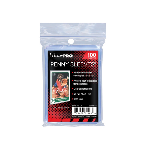 Ultra Pro Penny Sleeves Standard Case (100 packs of 100)