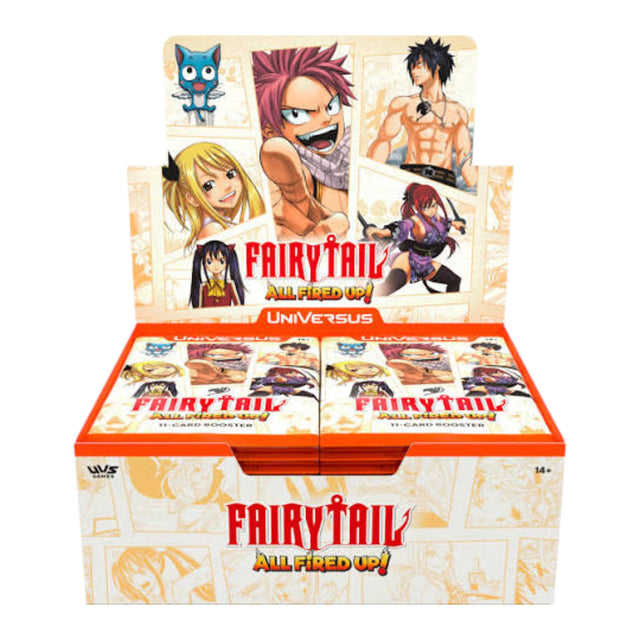 UniVersus Fairy Tail All Fired Up Booster Box | TheTcgCollect