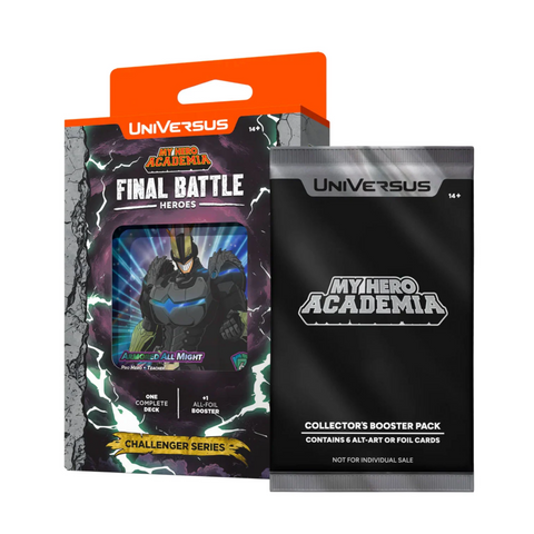 UniVersus - My Hero Academia: Final Battle - Challenger Series Heroes Deck