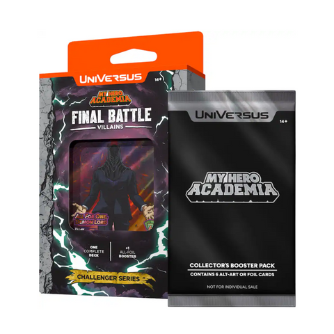 UniVersus - My Hero Academia: Final Battle - Challenger Series Villains Deck