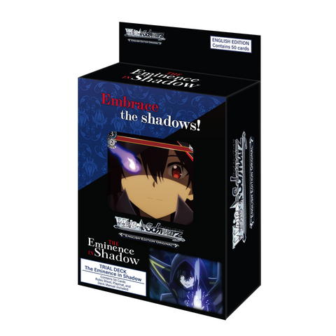 Weiss Schwarz: Eminence in Shadow Trial Deck