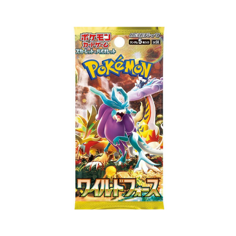 Pokemon Wild Force Booster Pack (Japanese)